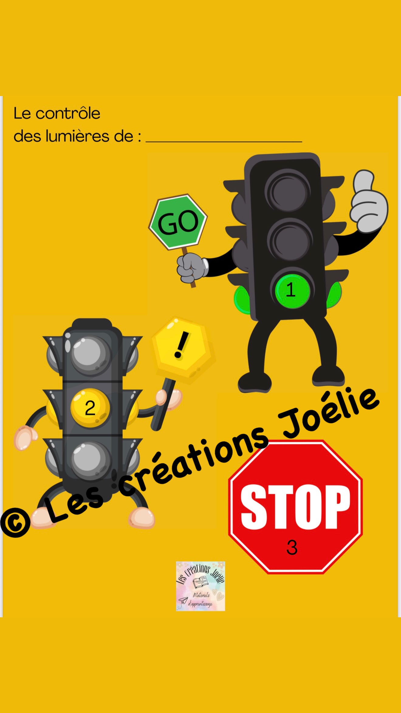 Tableau d’avertissements 1-2-3