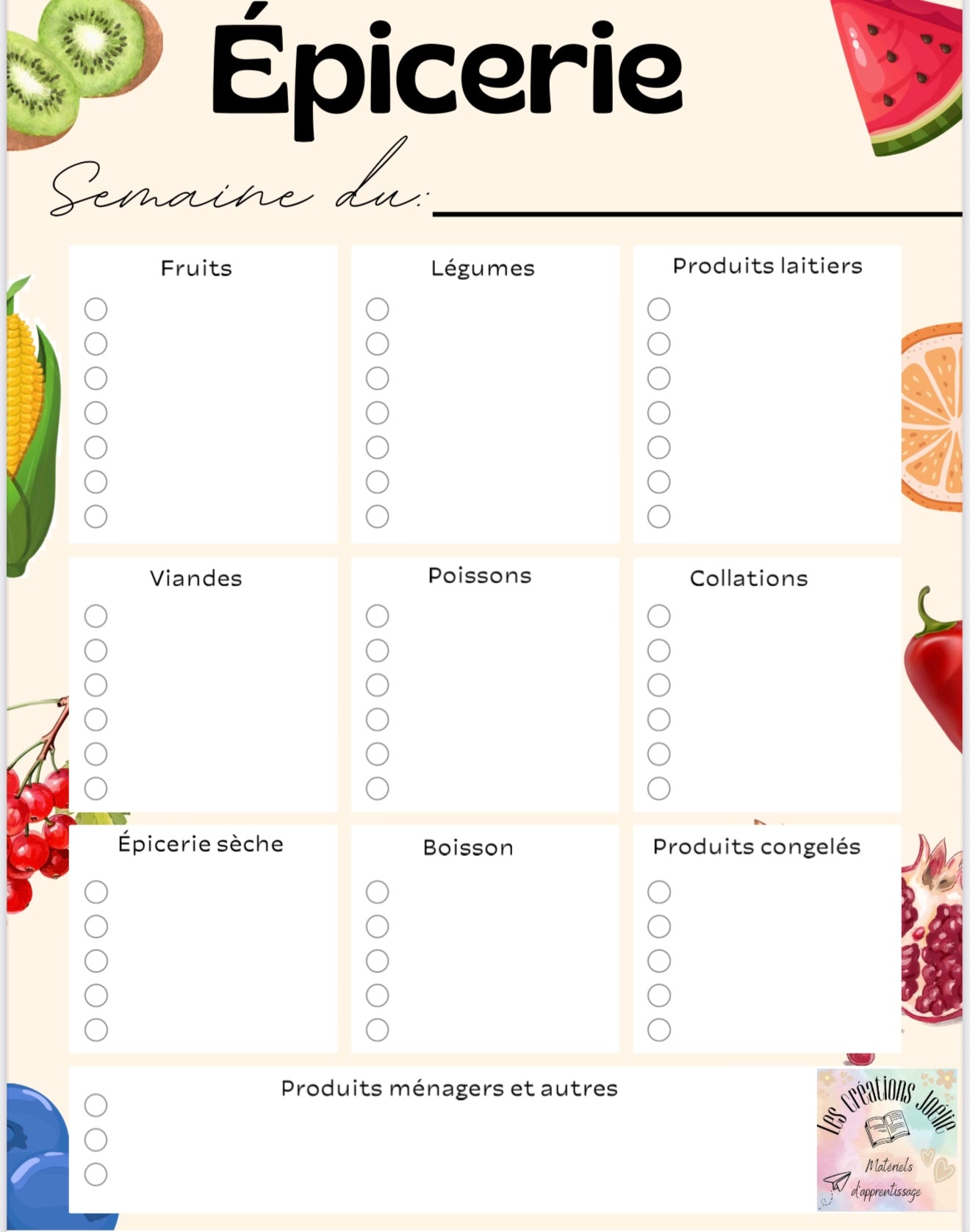 Organisation quotidienne Maman